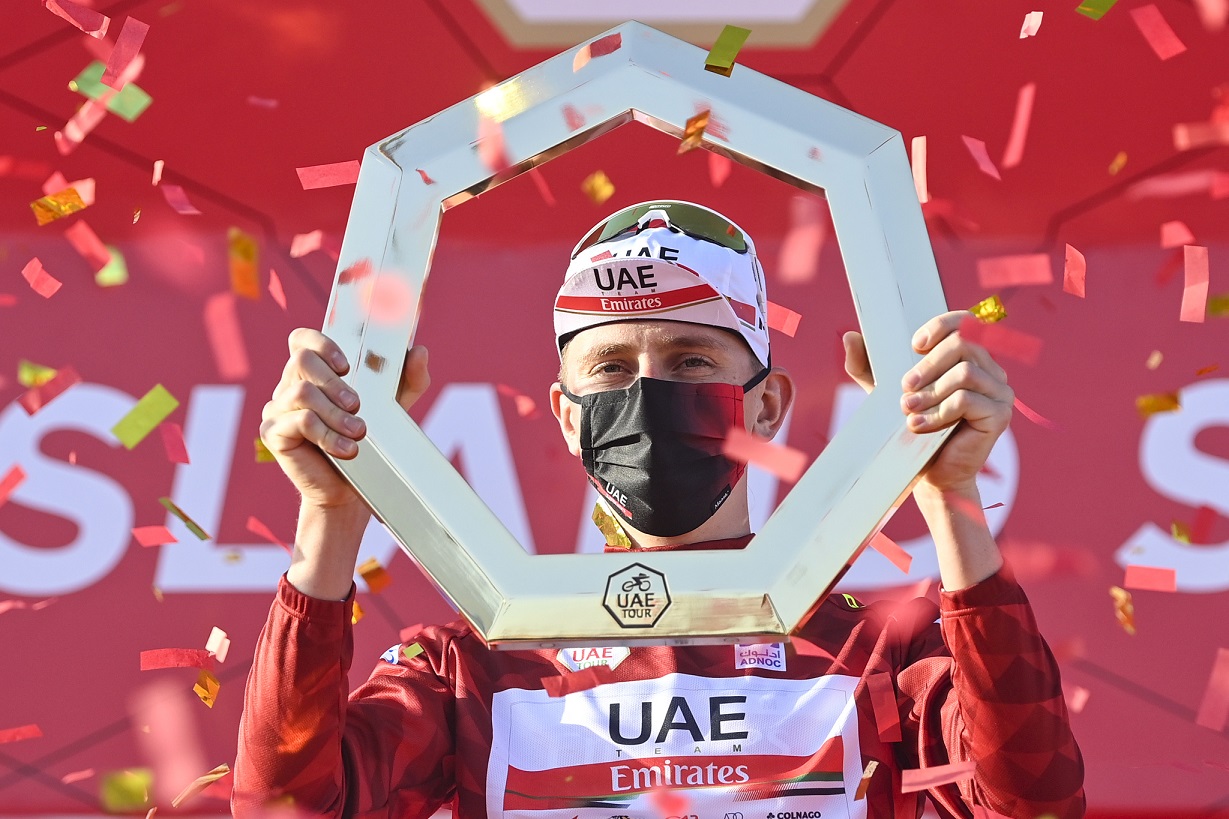 Tadej Pogačar Wins UAE Tour 2021 For Team Emirates | Esquire Middle ...