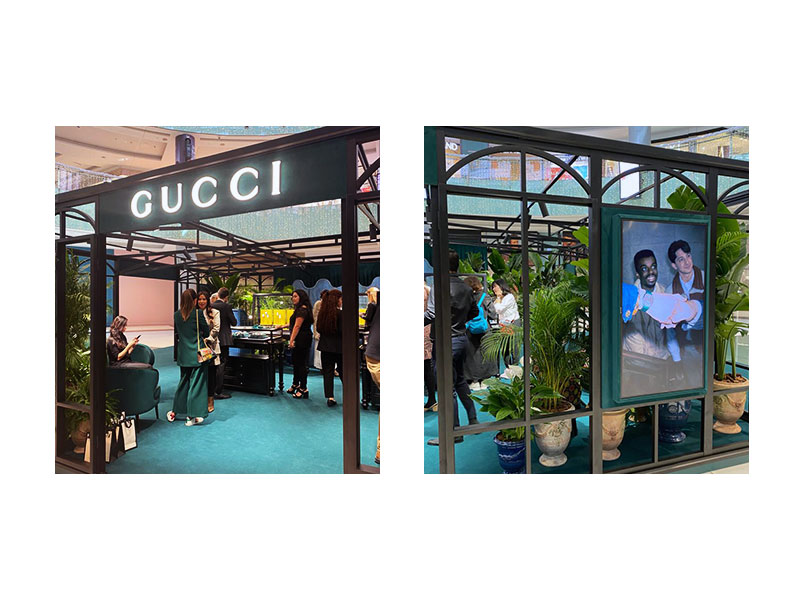 Last chance to visit Gucci's greenhouse pop-up in Dubai Mall