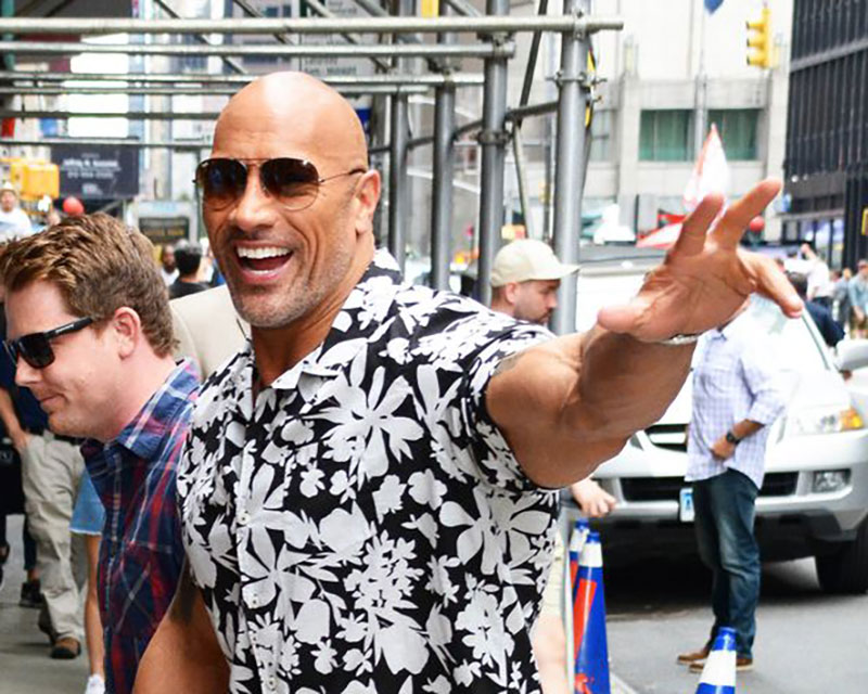 Dwayne Johnson becomes most-followed man in America | Esquire Middle ...