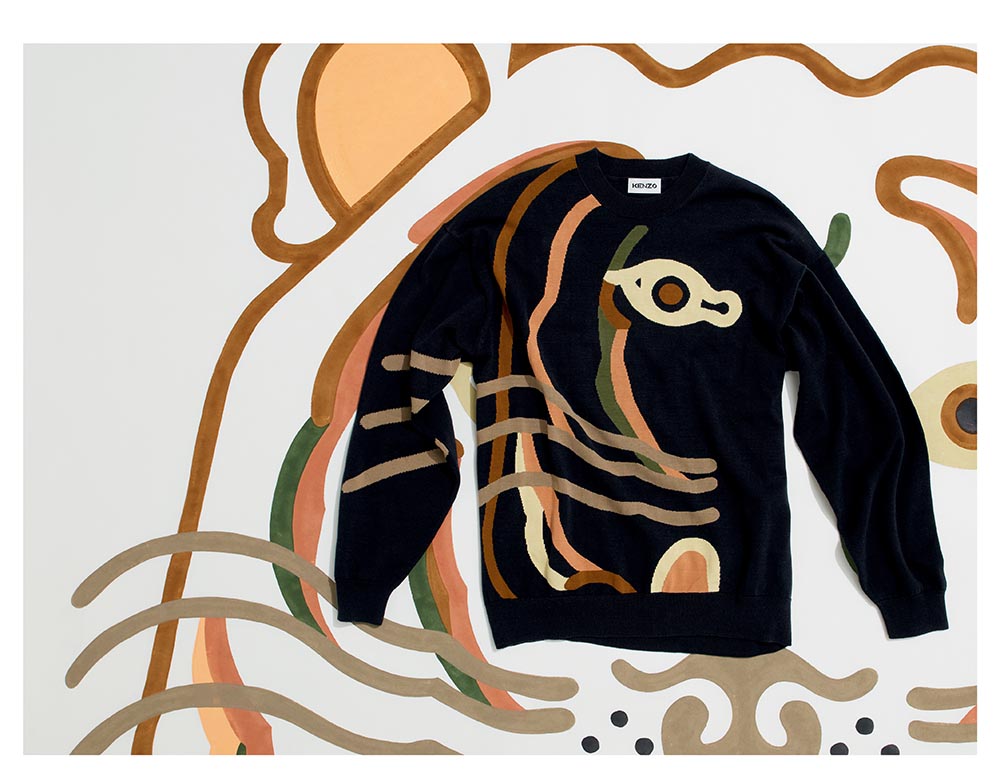 KENZO - KENZO Tiger Tail Collection exemplifies the