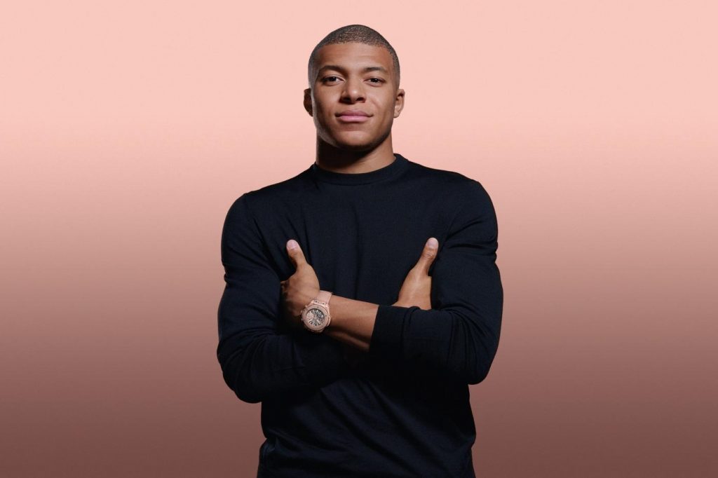 Kylian Mbappe Rocks Hublots New Pink Big Bang Watch Esquire Middle East The Regions Best 7939