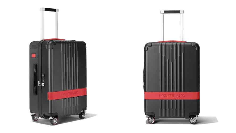 Montblanc s new suitcase comes with Pirelli race tires Esquire Middle East The Region s Best Men s Magazine