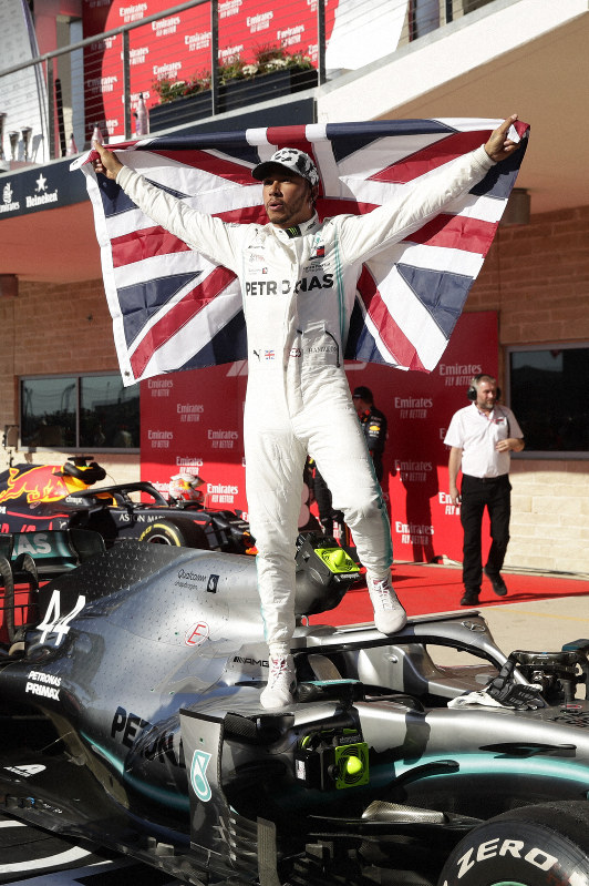 Lewis Hamilton Collects F1 World Championship