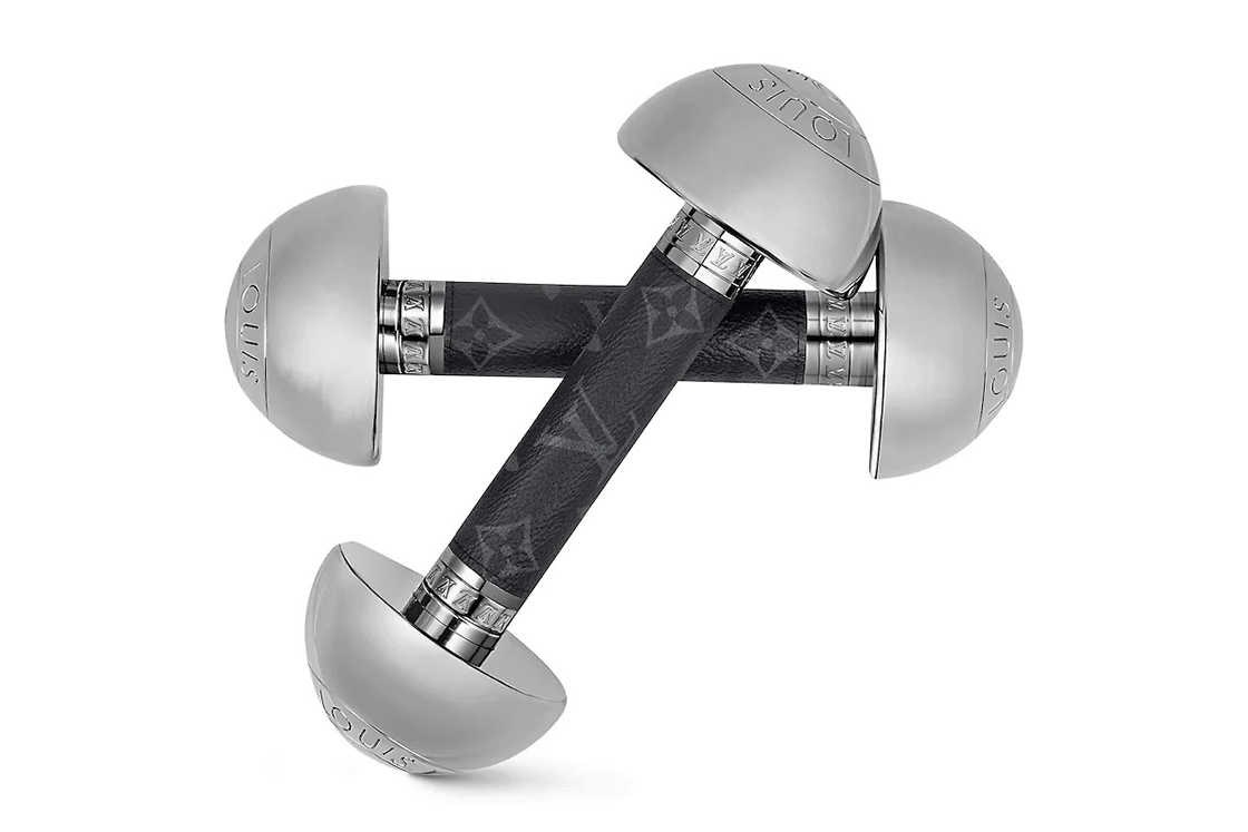 Louis Vuitton's new $2,700 dumbbells are perfect for your home workout