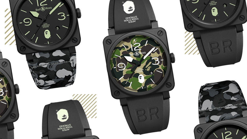 Bell and ross top bathing ape