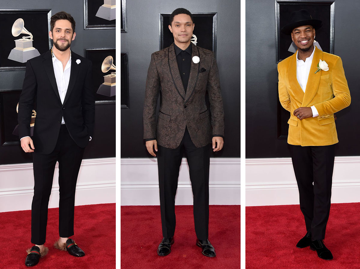 These Were the Best-Dressed Men at the 2018 Grammys - Sharp Magazine