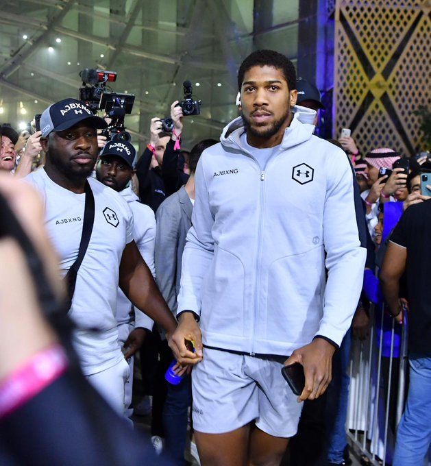 Photos Anthony Joshua Andy Ruiz Prep For Clash On The Dunes In Riyadh Esquire Middle East