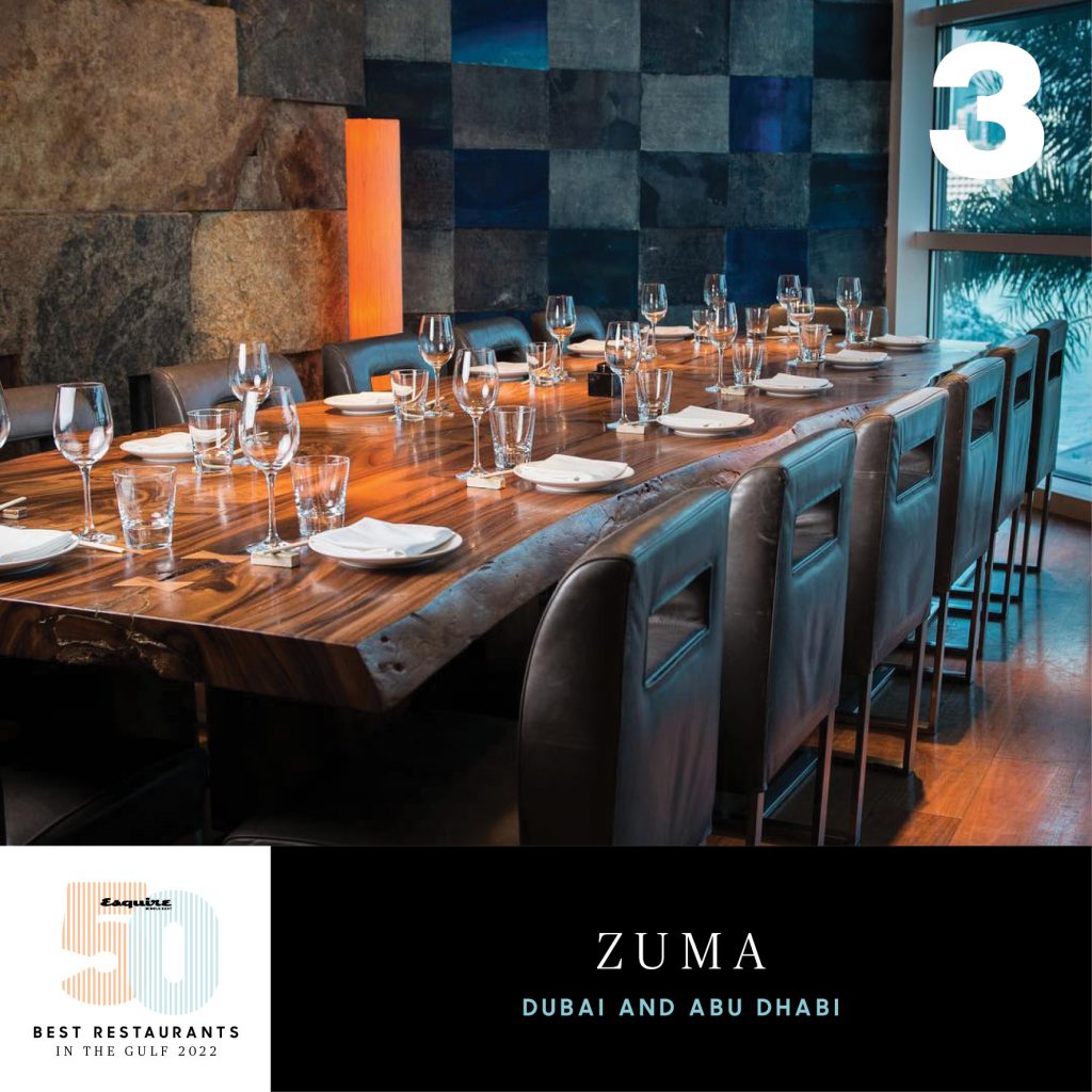 Global brand restaurant ZUMA opens in Dubai