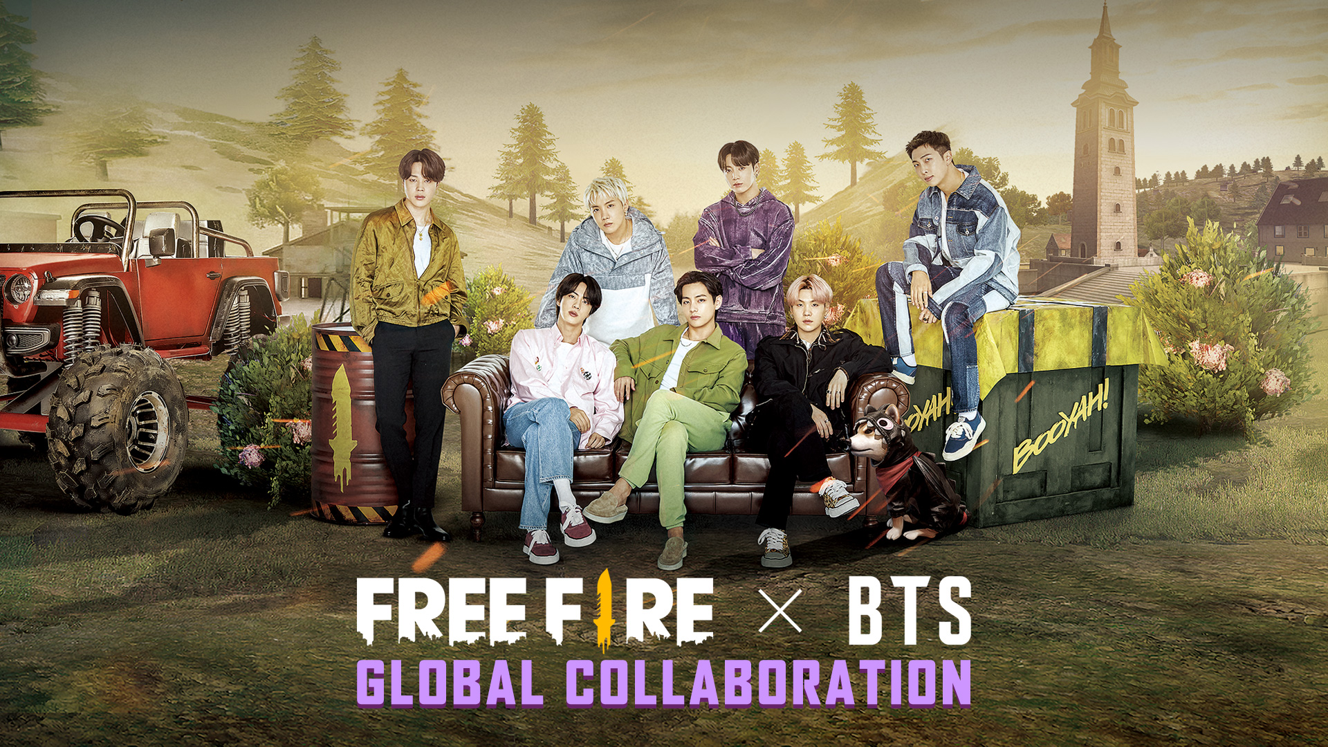 BTS and Free Fire announce huge in-game virtual event this March