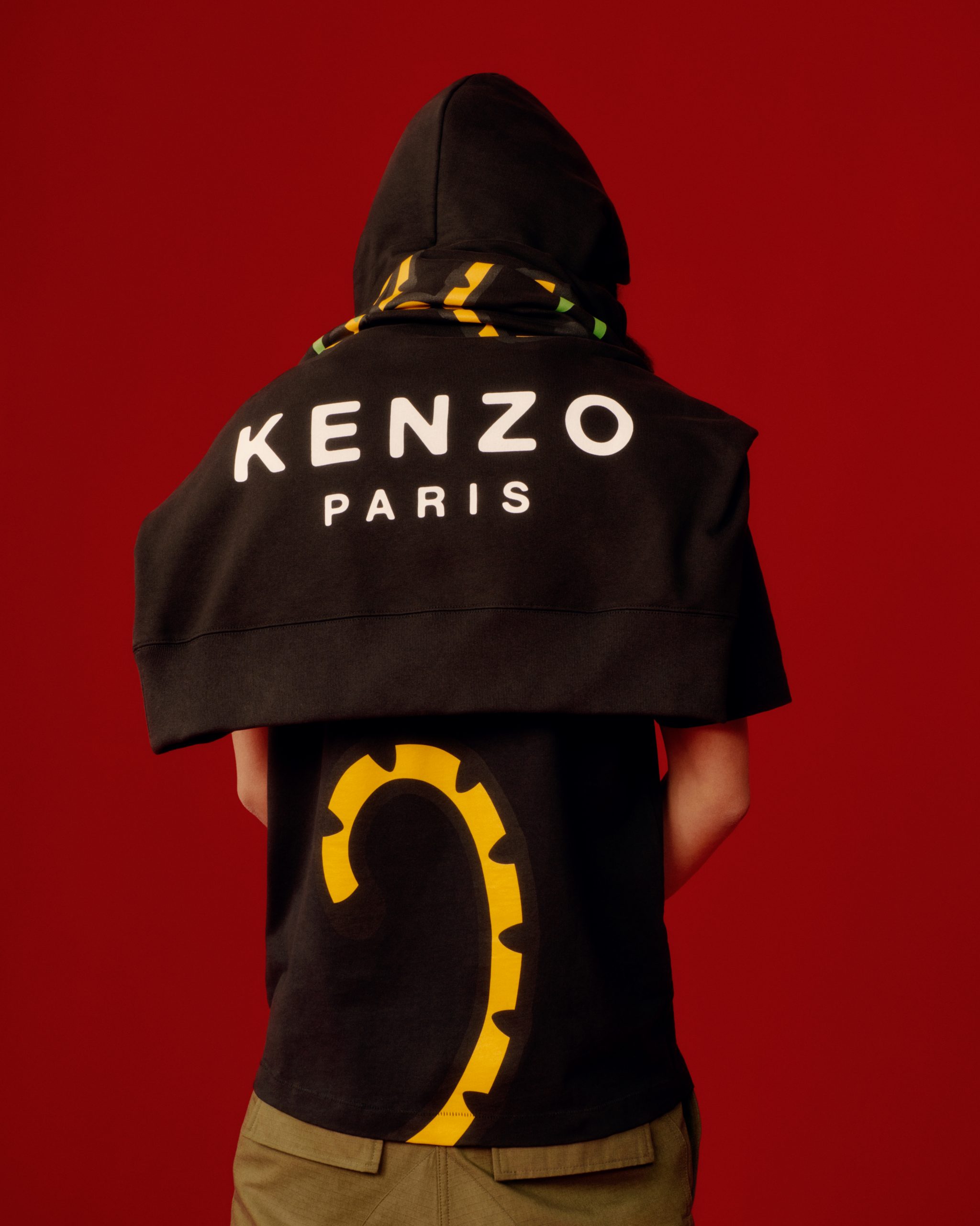 KENZO BY NIGO MAN BLACK SWEATSHIRTS