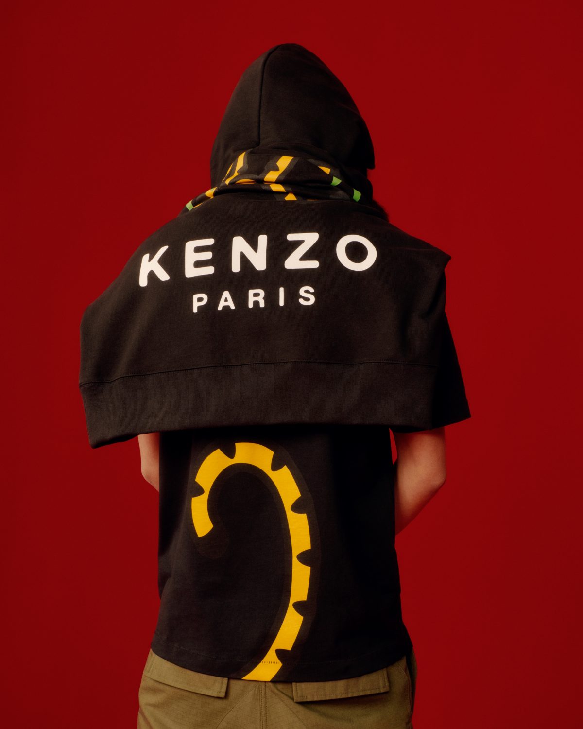 新品】KENZO tiger tail フーディー パーカー NIGO - トップス