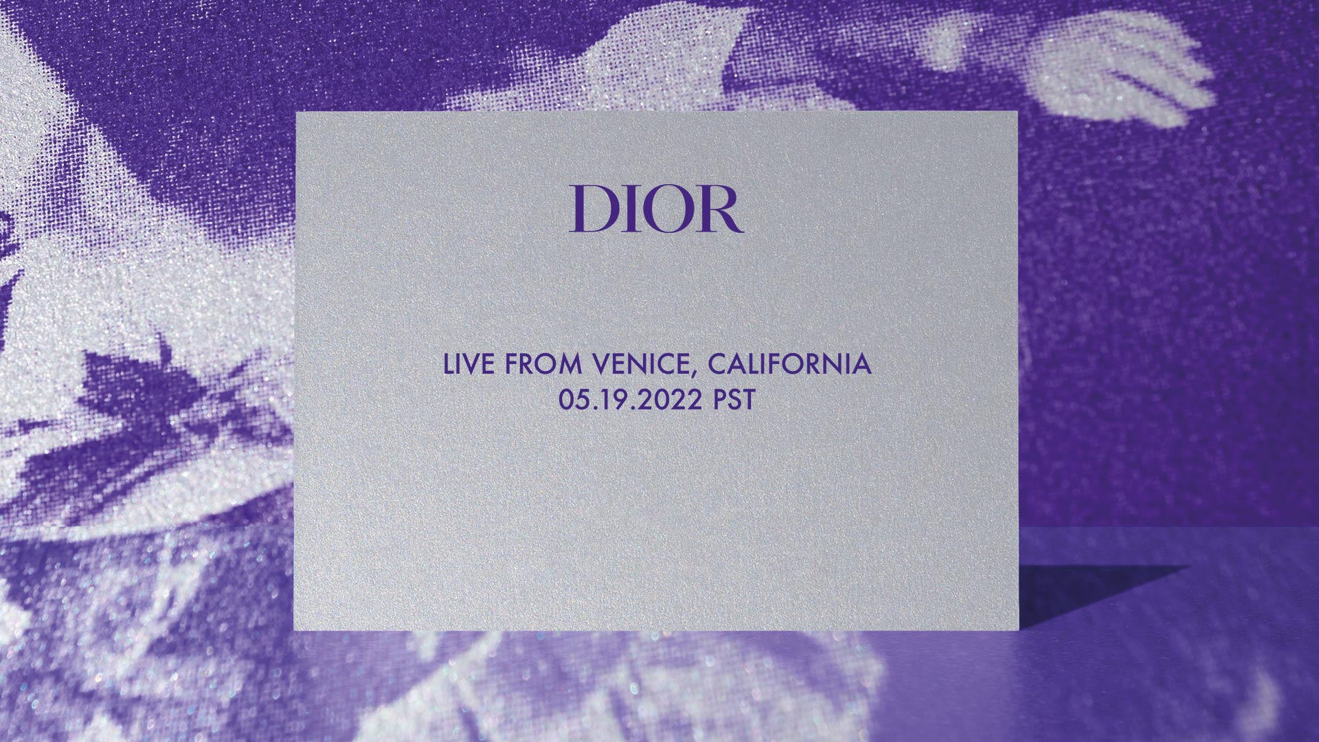 live dior show