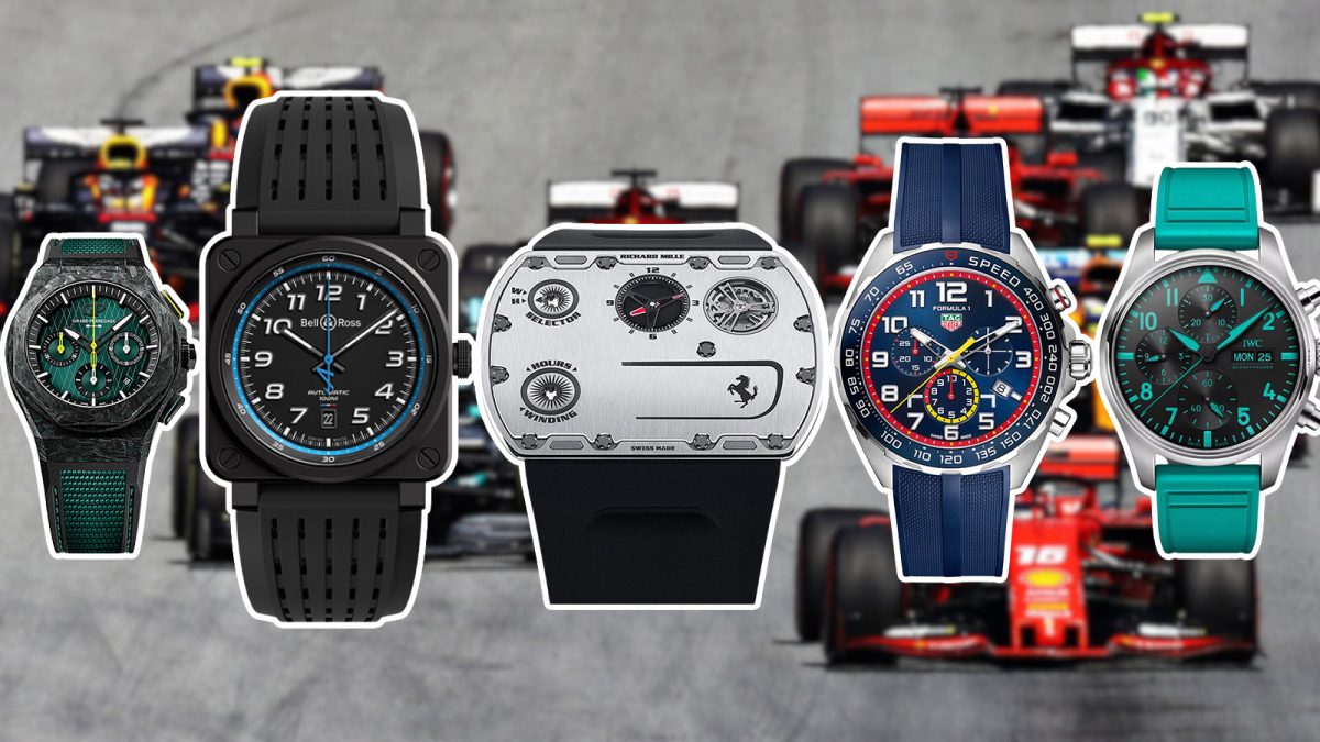 The top collabs between Formula One teams and watch brands Esquire