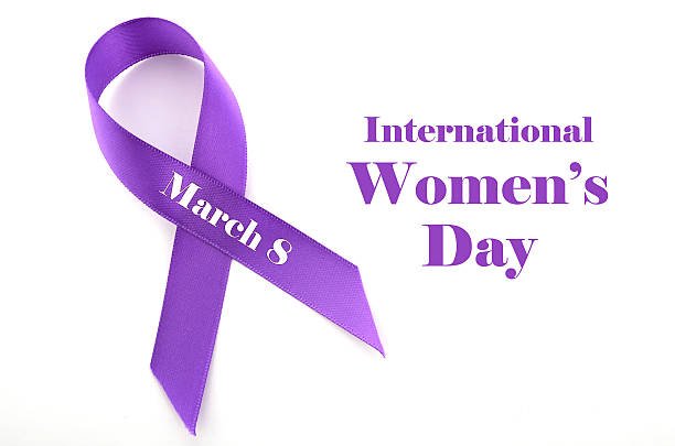 Why is purple the color of International Women's Day?