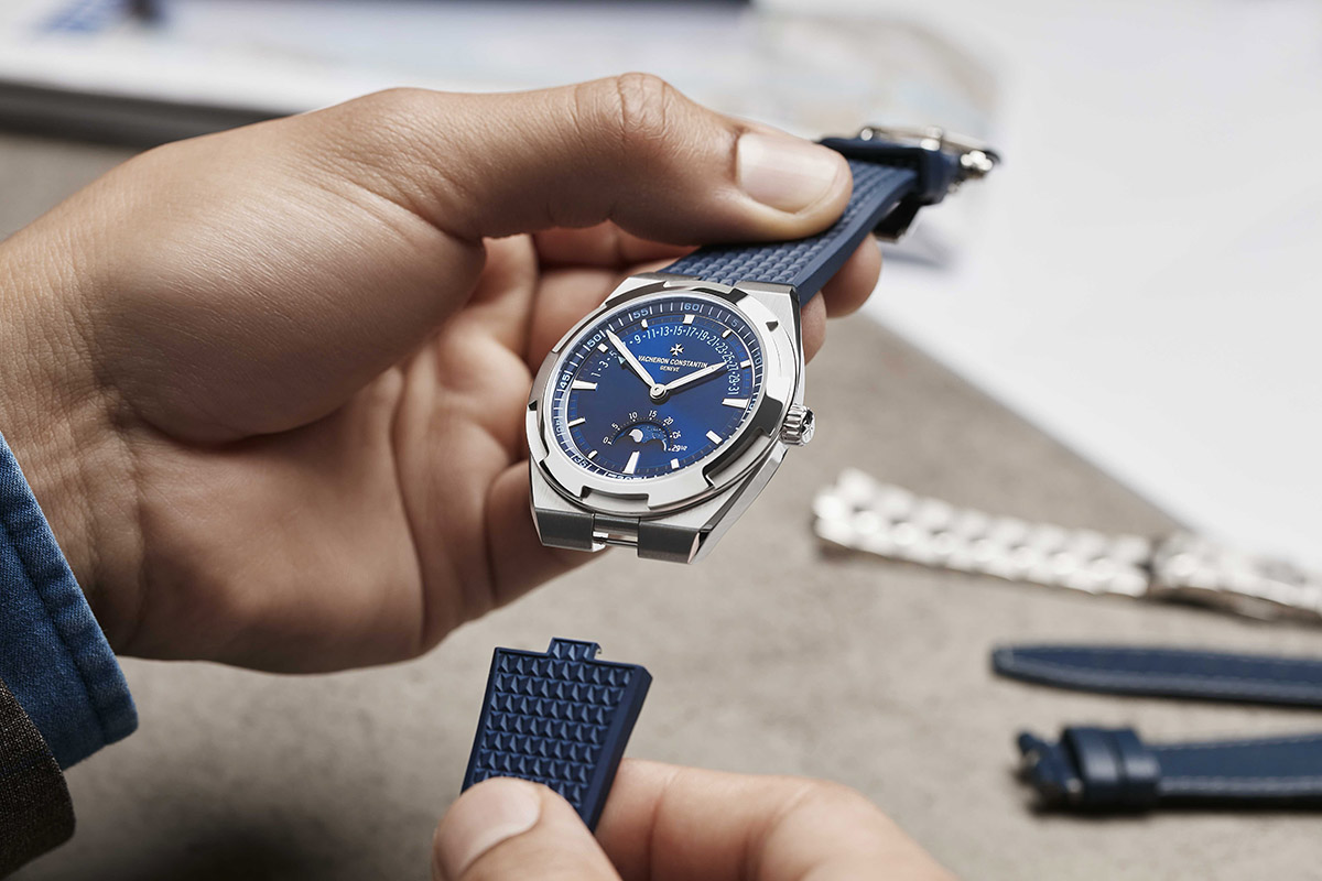 The New Overseas Chronograph by Vacheron Constantin: sporty-chic