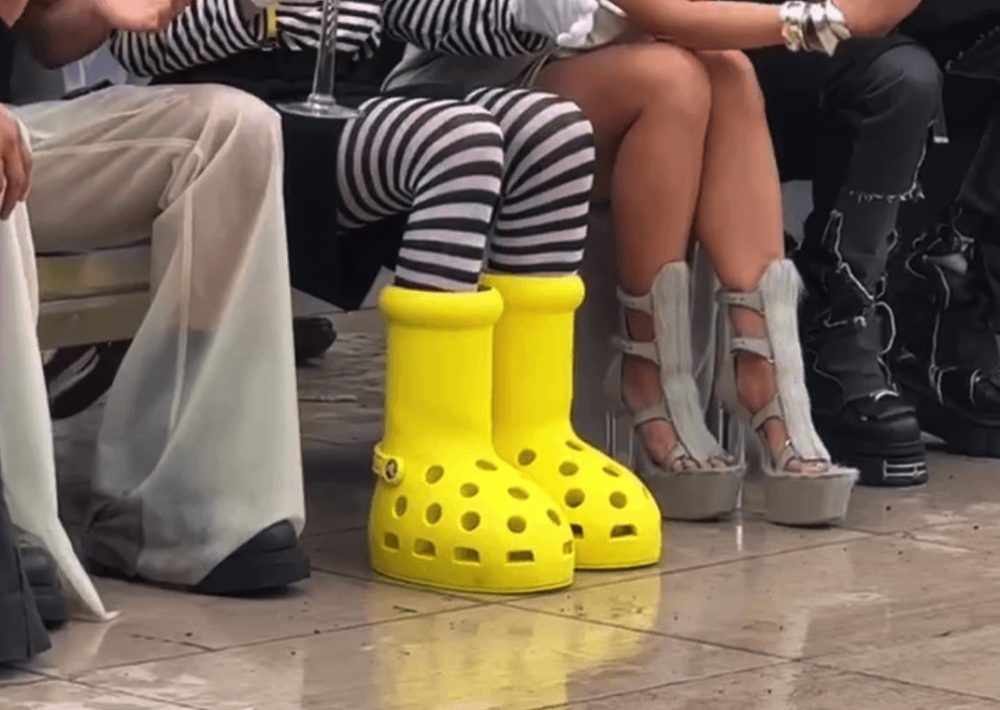 Is the Crocs x Mschf Big Yellow Boot a fashion influencers’ endgame