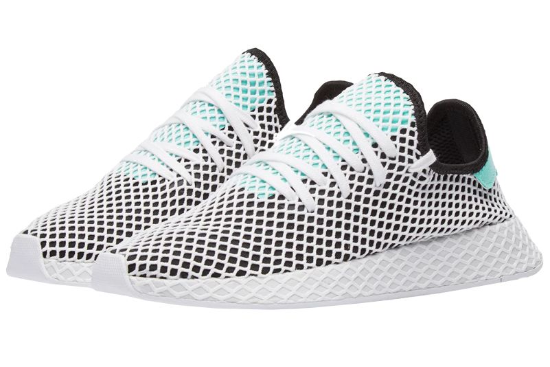 adidas trainers with netting