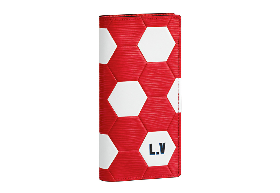 Louis Vuitton Apollo Backpack Hexagonal FIFA World Cup Rouge in