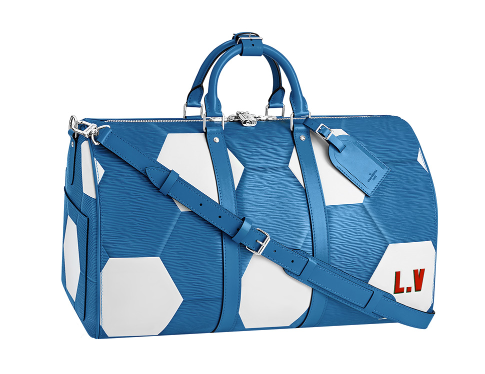 Authentic Sports Fan Turquoise Louis Vuitton Stadium Bag