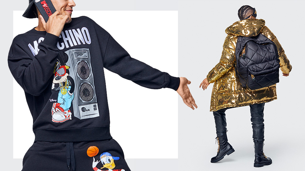 h&m collection moschino