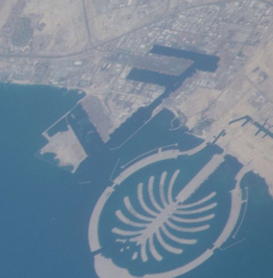 PICS: Rare birds eye view of Dubai from International Space Station ...