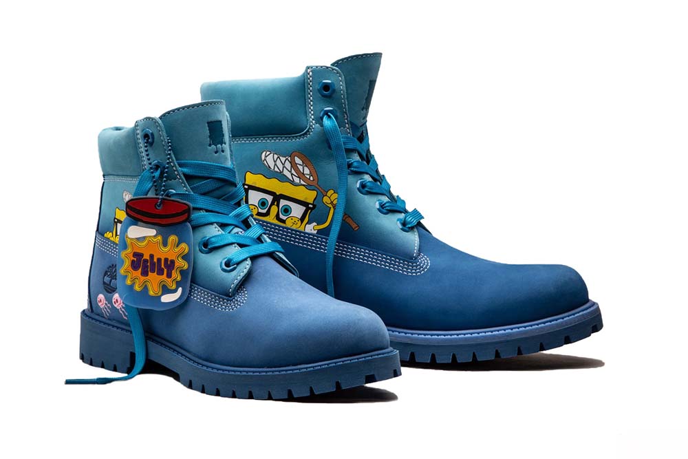 The SpongeBob x Timberland collection 