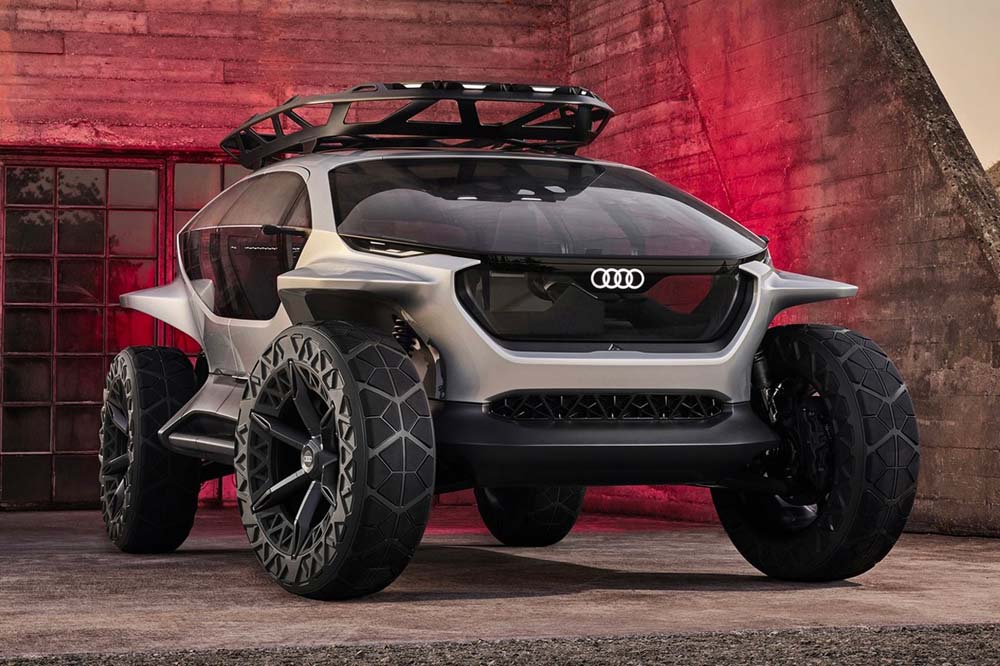 Audi reveals autonomous SUV off-roader with its own army of drones