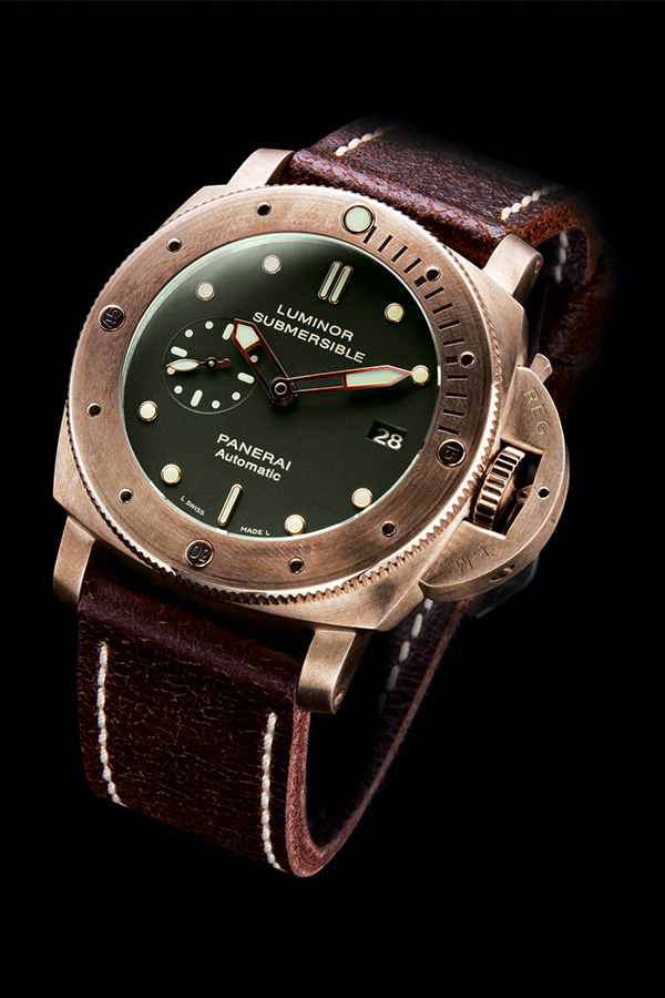 Panerai bronzo green discount dial