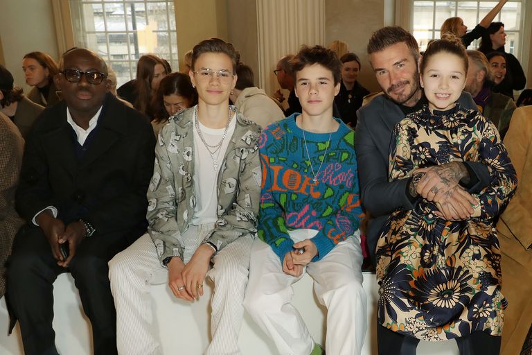 The Beckhams killed it at London Fashion Week | Esquire Middle East ...