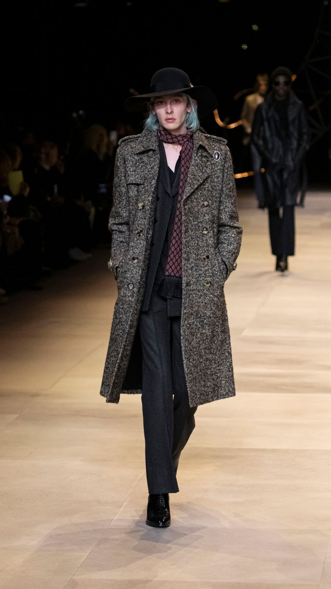 Celine Runway Report: Rock 'N' Roll androgyny takes over Paris Fashion ...