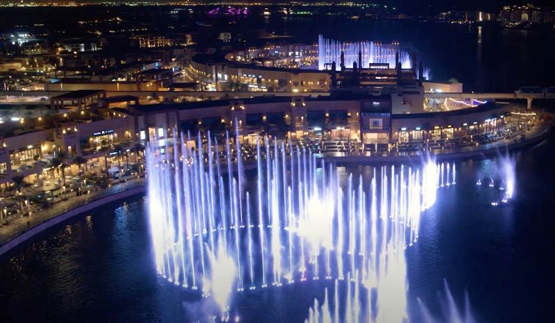 World-record Dubai Palm Fountain To Open This Month | Esquire Middle ...