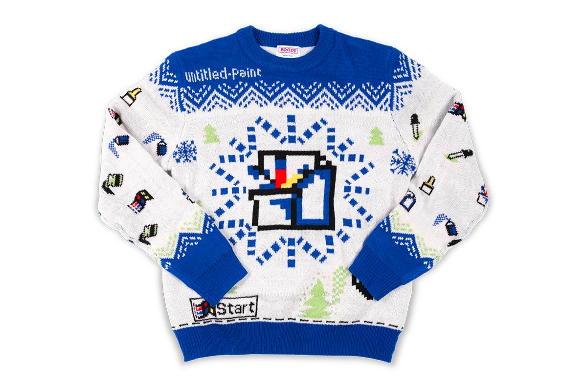 Microsoft unveils three nostalgic ugly sweaters Esquire Middle East The Region s Best Men s Magazine