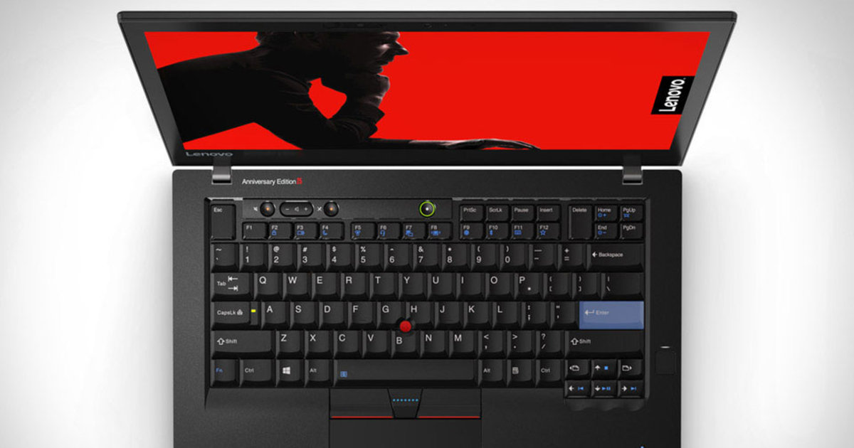 lenovo thinkpad red button on keyboard