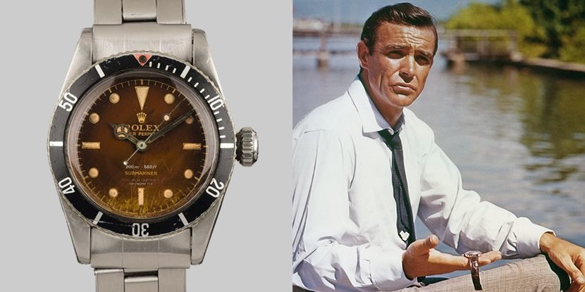 James Bond's rarest Rolex is going up for auction - Esquire Middle East