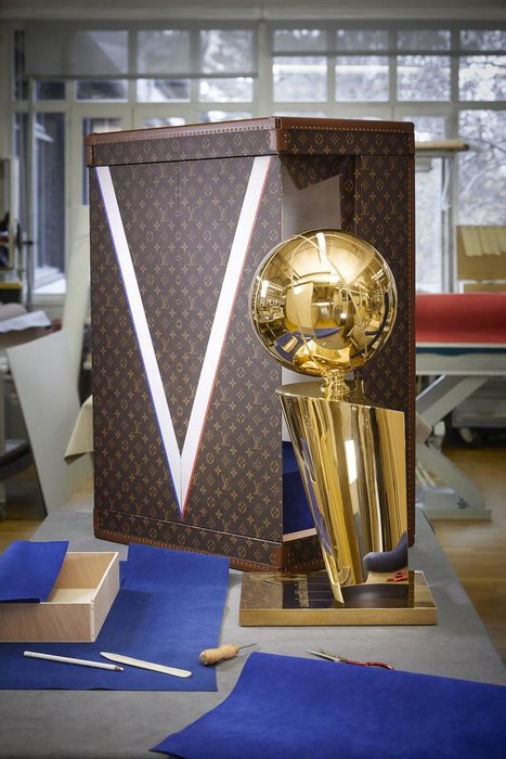 LA Lakers' Receive First-Ever Louis Vuitton NBA 2020 Trophy Case