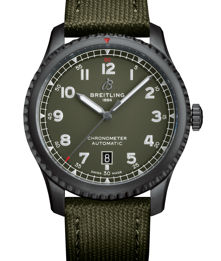 Breitling's new olive watches are bang on trend - Esquire Middle East