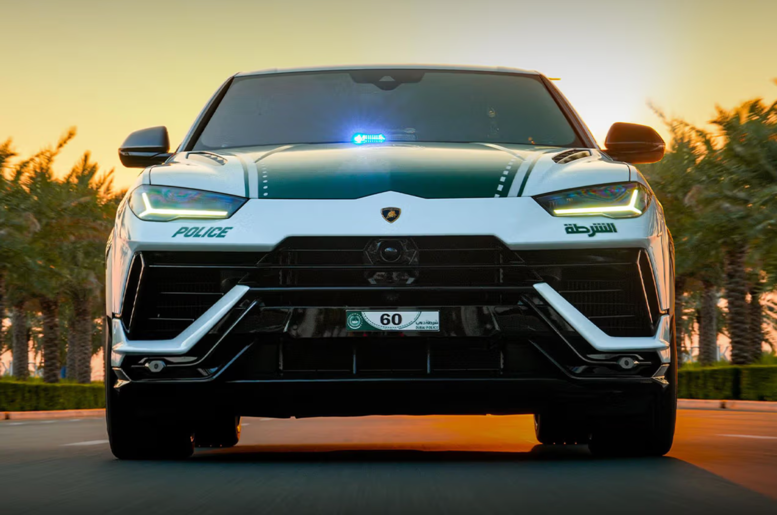 Dubai Police Add Lamborghini Urus Performante to Fleet | Esquire Middle ...